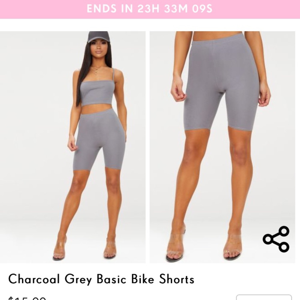Pretty little thing Biker shorts set